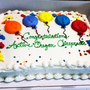 Active Oregon Chiropractic - cake2